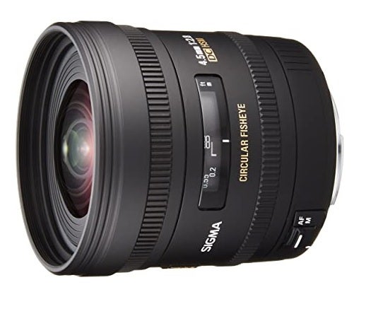 Sigma 4.5mm F2.8 EX DC HSM Fisheye Lens