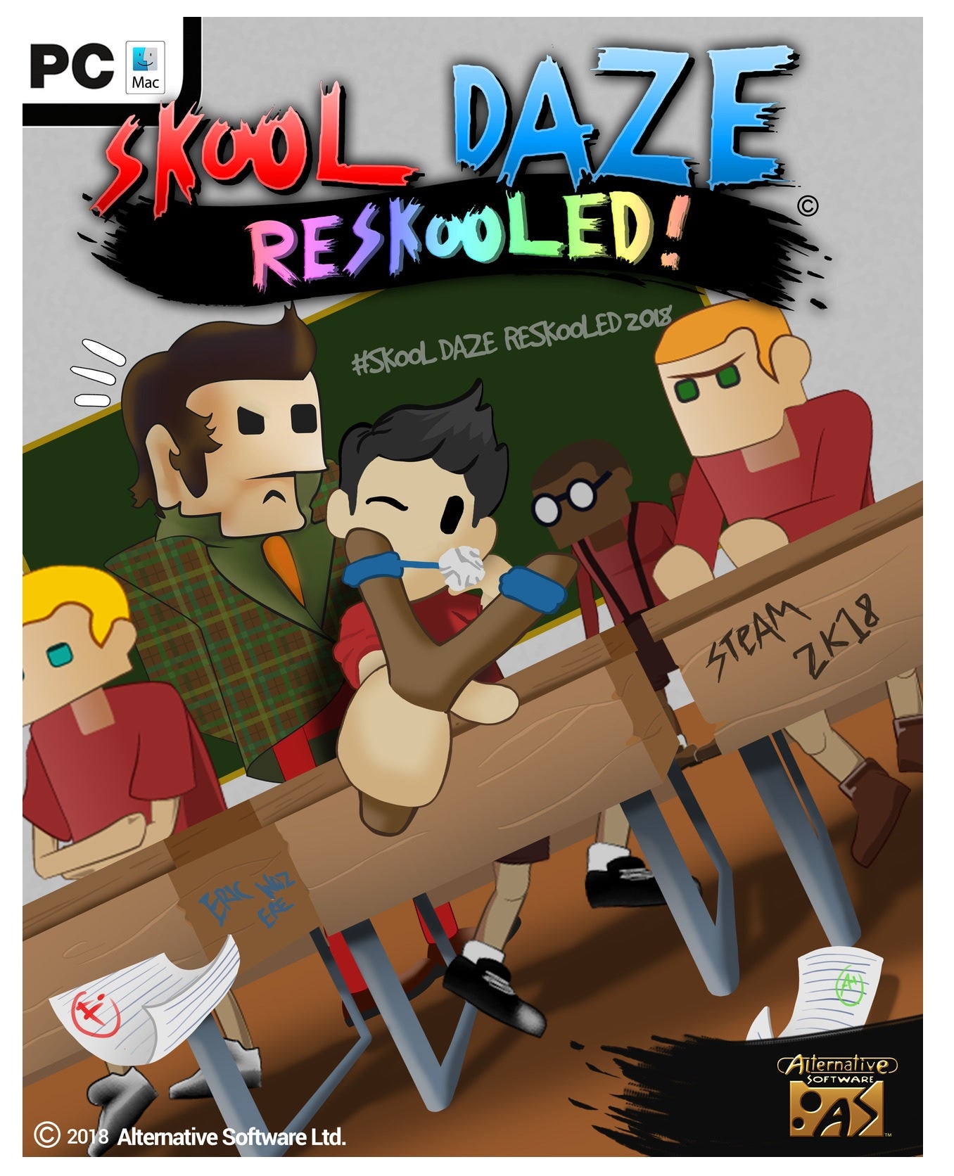 Alternative Software Ltd Skool Daze Reskooled PC Game