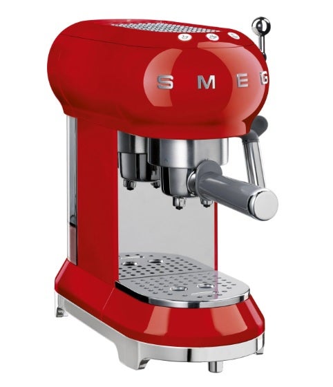 Smeg 50s Style ECF02 Espresso Manual Coffee Machine