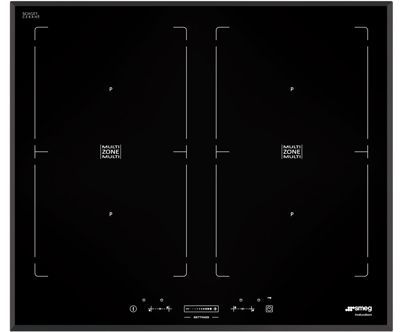 Smeg SIM562B Kitchen Cooktop