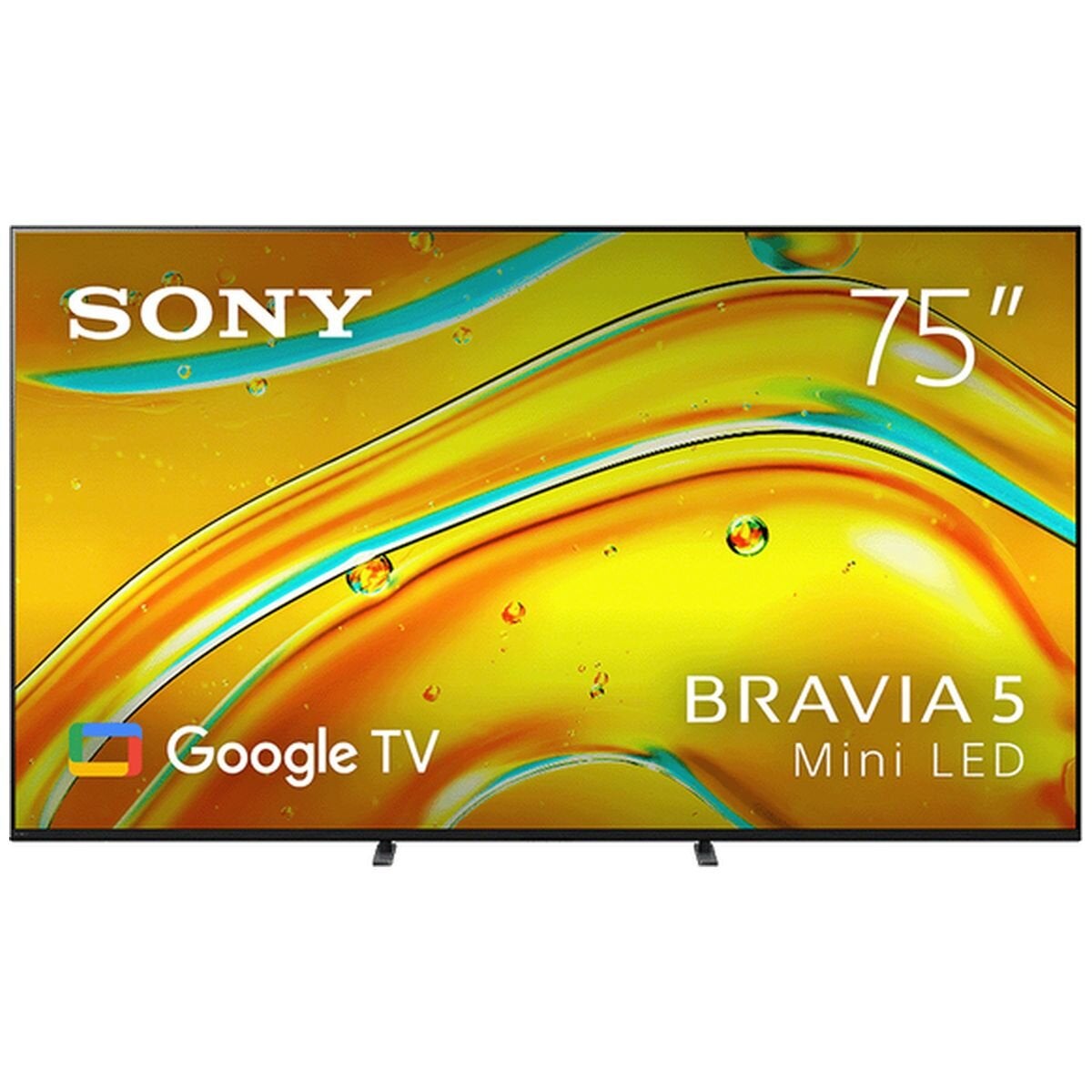 Sony Bravia 5 75-inch Class Mini LED 4K HDR Google TV 2025 (K75XR50)