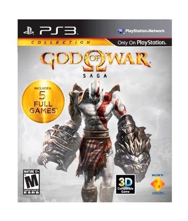 Sony God of War Saga Collection PS3 Playstation 3 Game