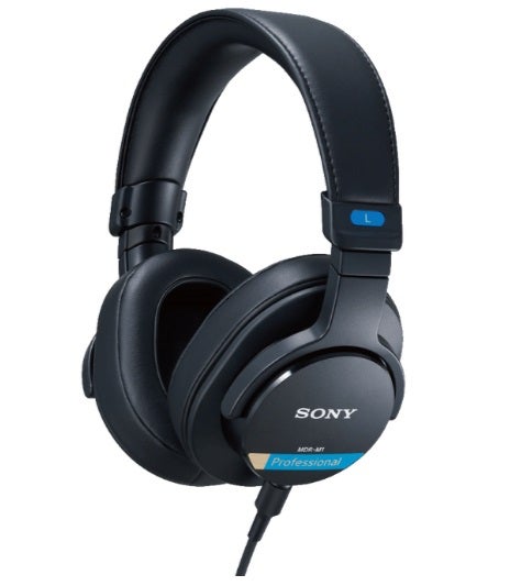 Sony MDR-M1 Closed Monitor Wired Over The Ear Headphones