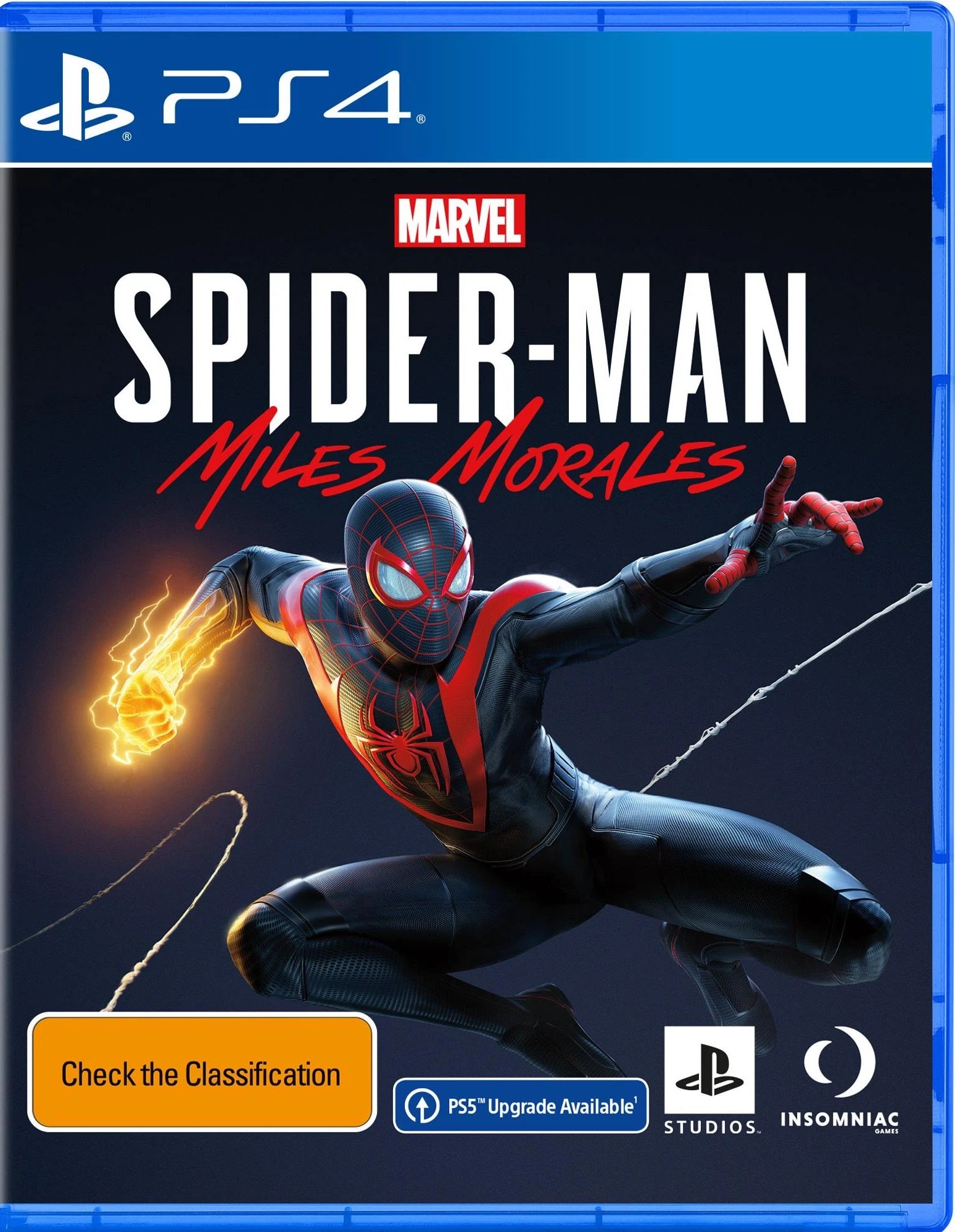 Sony Marvels Spider Man Miles Morales PS4 Playstation 4 Game