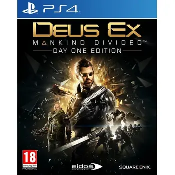 Square Enix Deus Ex Mankind Divided Day One Edition PS4 Playstation 4 Game