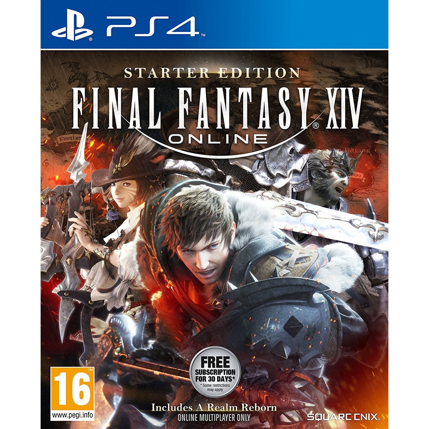 Square Enix Final Fantasy XIV Starter Edition PS4 Playstation 4 Game