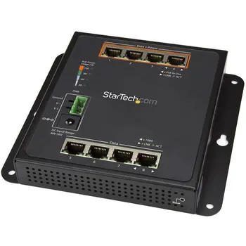 StarTech IES81GPOEW Networking Switch