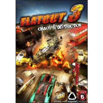 Strategy First Flatout 3 Chaos and Destruction PC Game
