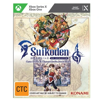 Konami Suikoden I and II HD Remaster Gate Rune and Dunan Unification Wars Xbox One Game