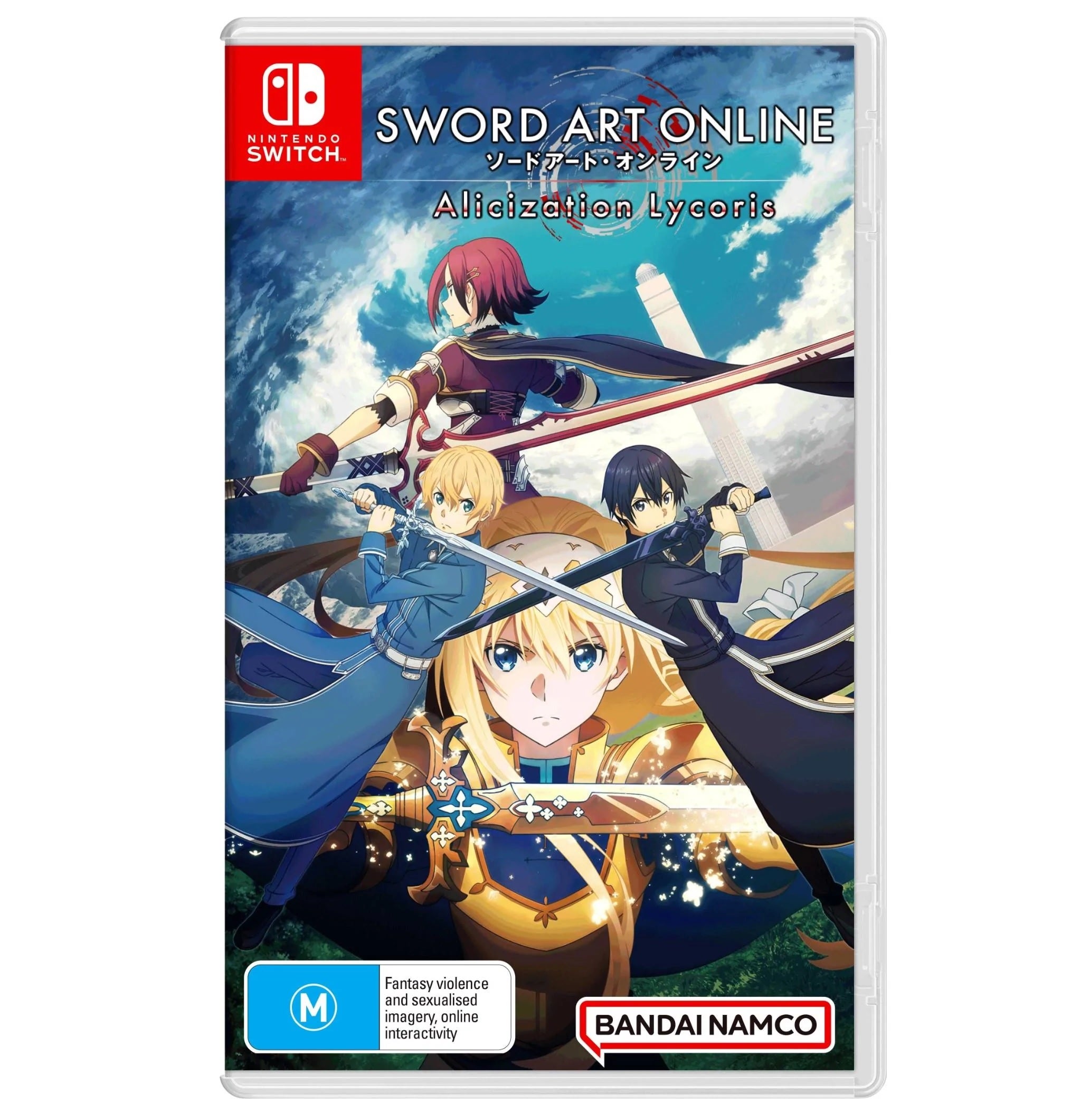 Bandai Sword Art Online Alicization Lycoris Nintendo Switch Game