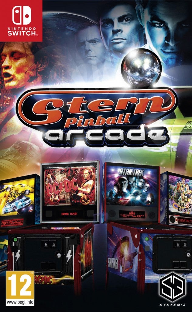 System 3 Stern Pinball Arcade Nintendo Switch Game