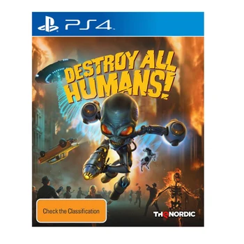 THQ Destroy All Humans PS4 Playstation 4 Game