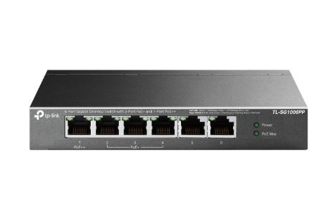 TP-Link TL-SG1006PP 6-Port Networking Switch