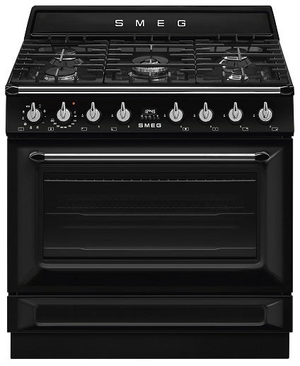 Smeg Victoria Series TRA90GMBL 90cm Upright Freestanding Electric Oven