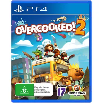 Team17 Software Overcooked 2 PS4 Playstation 4 Game