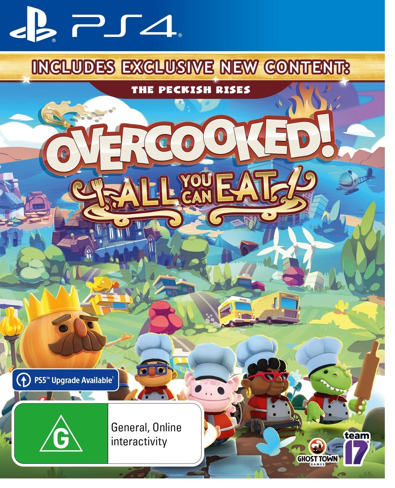 Team17 Software Overcooked All You Can Eat PS4 Playstation 4 Game