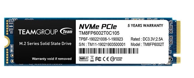 TeamGroup MP33 M.2 NVMe PCIe Solid State Drive