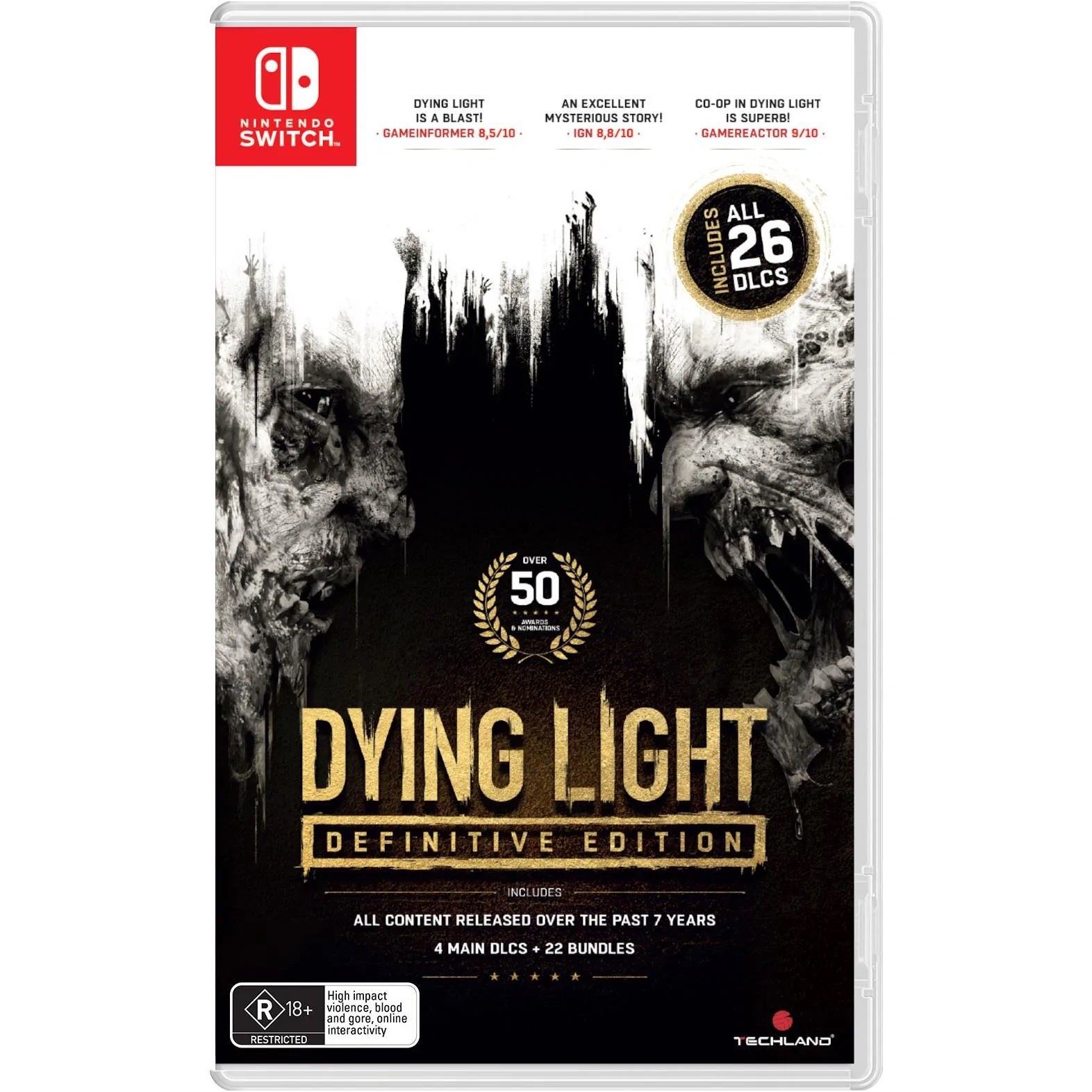 Techland Dying Light Definitive Edition Nintendo Switch Game