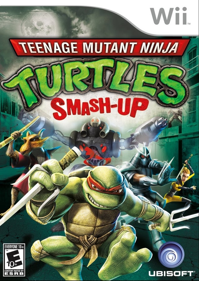 Ubisoft Teenage Mutant Ninja Turtles Smash Up Refurbished Nintendo Wii Game