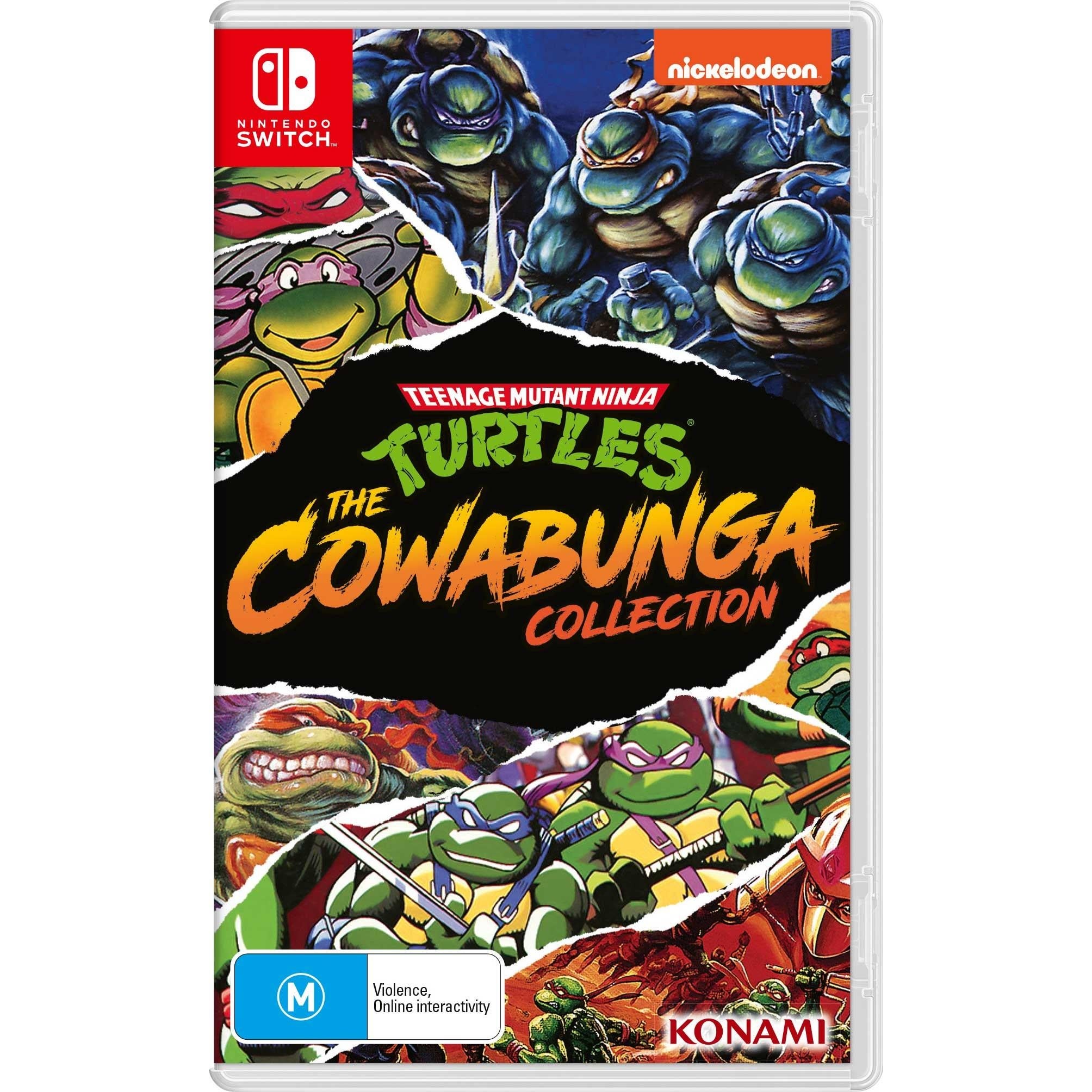 Konami Teenage Mutant Ninja Turtles The Cowabunga Collection Nintendo Switch Game