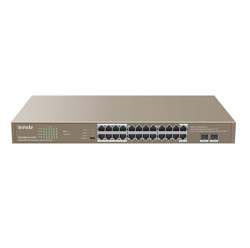 Tenda TEG1126P-24-410W Networking Switch