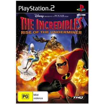 THQ The Incredibles Rise Of The Underminer Refurbished PS2 Playstation 2 Game