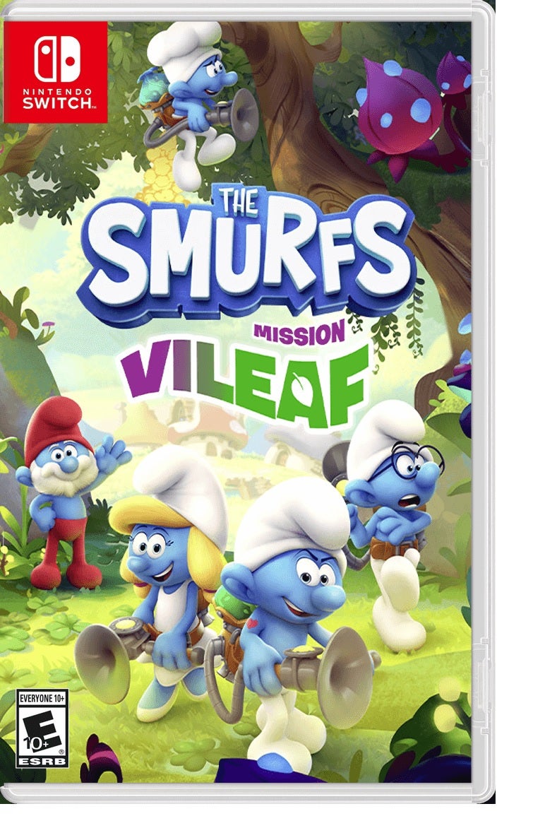 Microids The Smurfs Mission Vileaf Nintendo Switch Game