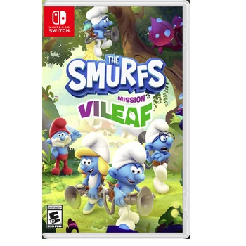 Microids The Smurfs Mission Vileaf Nintendo Switch Game