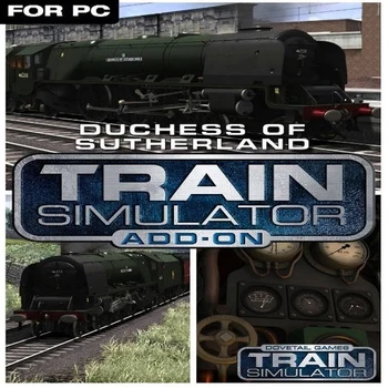 Dovetail Train Simulator Duchess of Sutherland Loco Add On PC Game