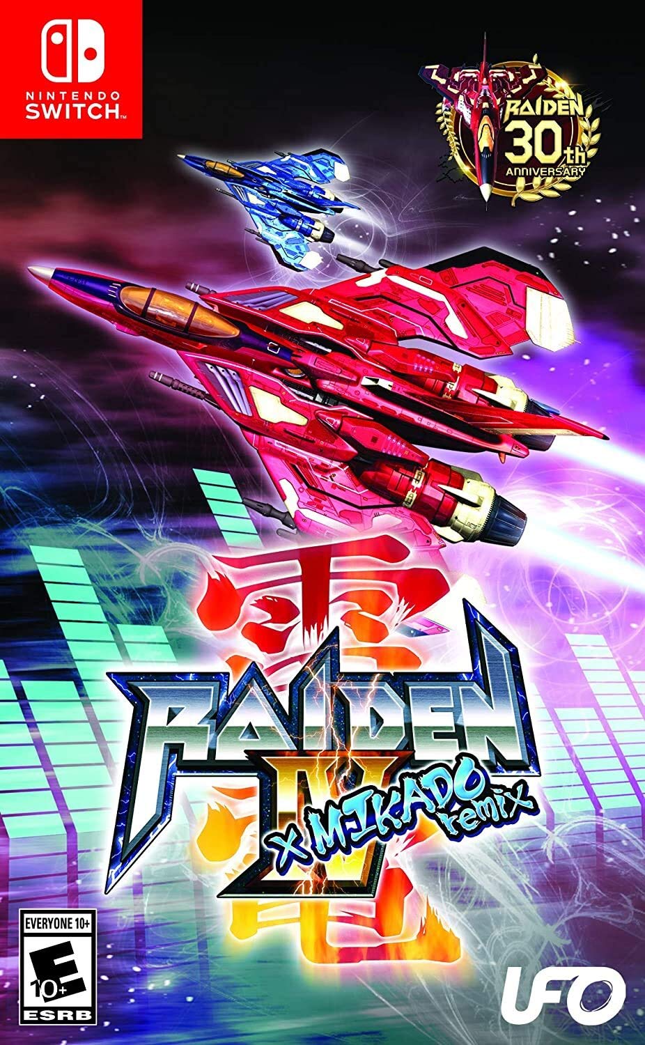 UFO Raiden IV X Mikado Remix Nintendo Switch Game