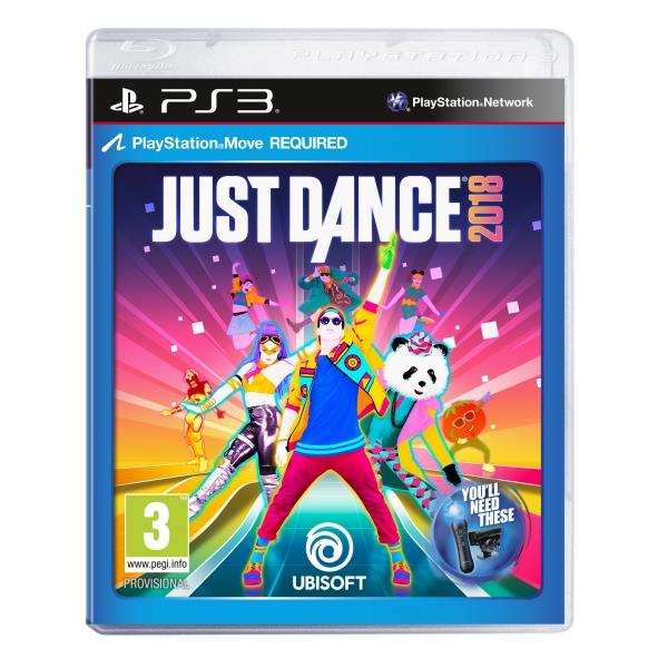 Ubisoft Just Dance 2018 PS3 Playstation 3 Game
