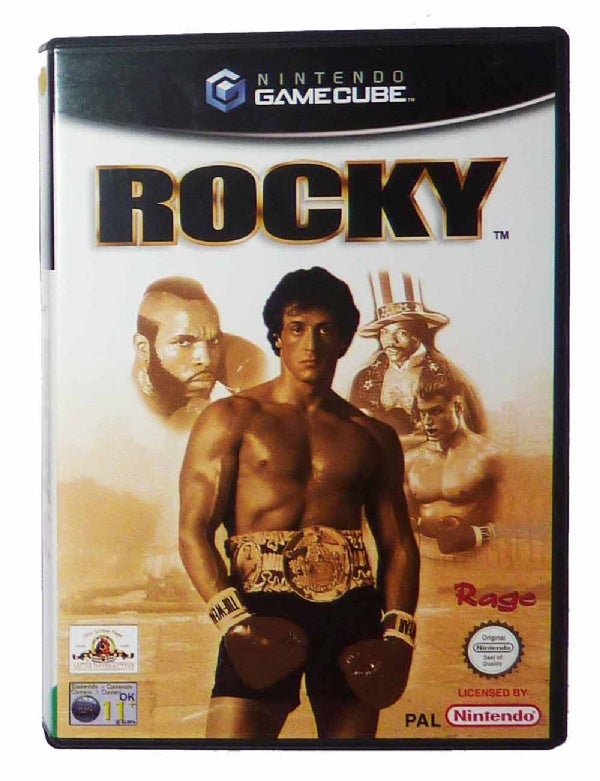 Ubisoft Rocky GameCube Game