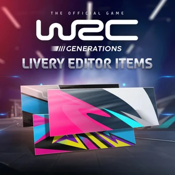 Nacon WRC Generations The Official Game Livery Editor Extra Items PC Game