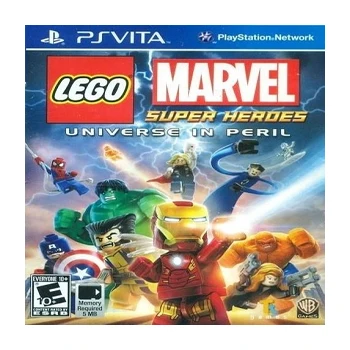 Warner Bros Lego Marvel Super Heroes Universe in Peril PS Vita Game