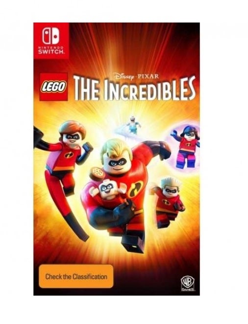 Warner Bros Lego The Incredibles Nintendo Switch Game