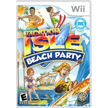 Warner Bros Vacation Isle Beach Party Refurbished Nintendo Wii Game