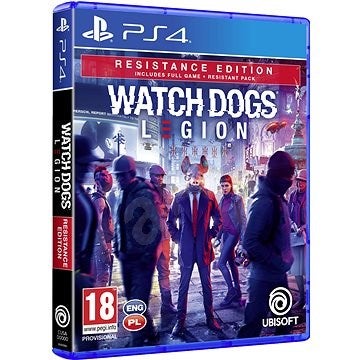 Ubisoft Watch Dogs Legion Resistance Edition PS4 Playstation 4 Game