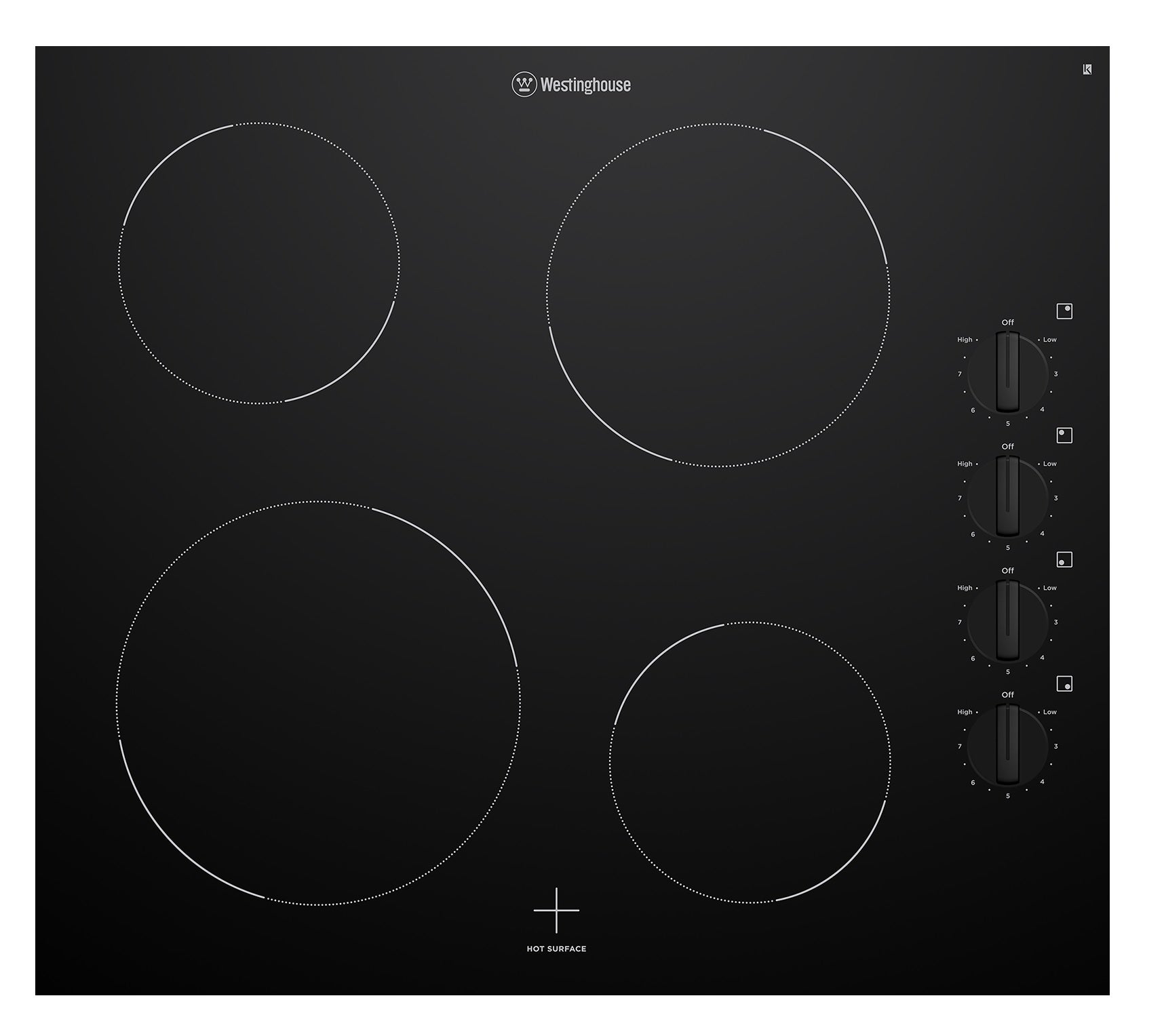 Westinghouse WHC642BC Kitchen Cooktop