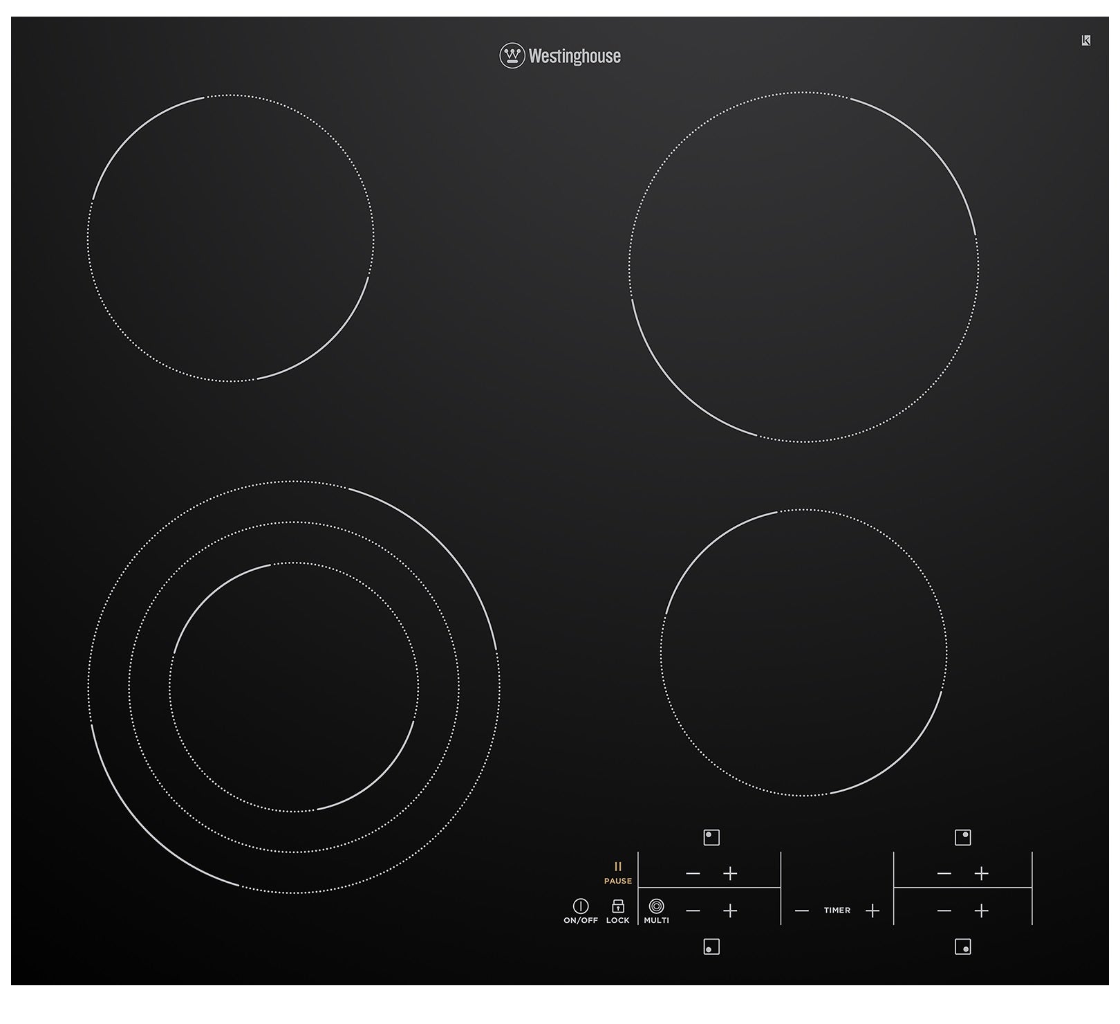 Westinghouse WHC643BC Kitchen Cooktop