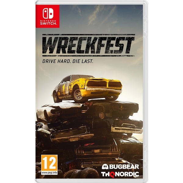 THQ Wreckfest Nintendo Switch Game