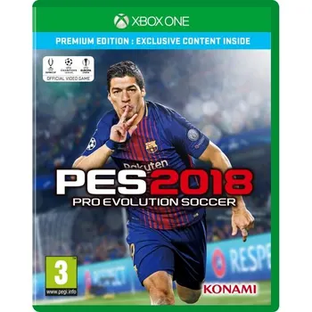 konami Pro Evolution Soccer 2018 Premium Edition Xbox One Game