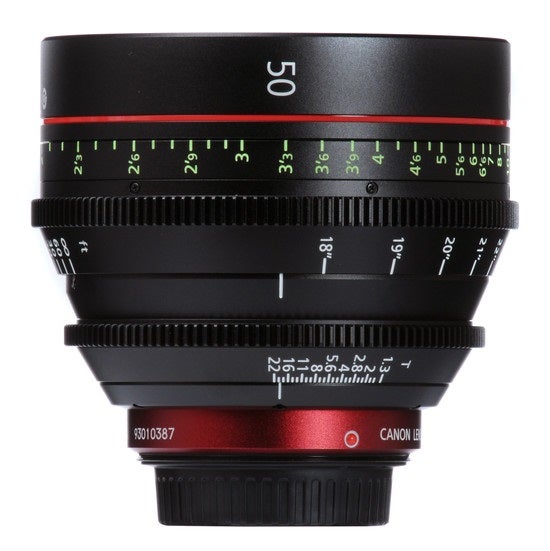 Canon CN-E 50mm T1.3 L F Cine Prime Lens