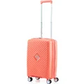 American Tourister Squasem Small/Cabin 55cm Hardside Suitcase Bright Coral 45745