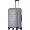 Qantas Dallas Medium 66cm Hardside Suitcase Silver 38065