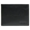 Samsonite RFID Blocking Leather Wallet with Credit Card Flap Black 50902