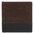 Cellini Men's Aston RFID Blocking Double Leather Wallet Brown MH206