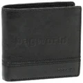 Cellini Men's Aston Leather RFID Blocking Wallet Black MH204