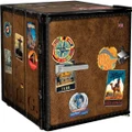 Funky Luggage Case Design Vintage Mini Bar Fridge With Handle And Opener - Add Your Own Initials