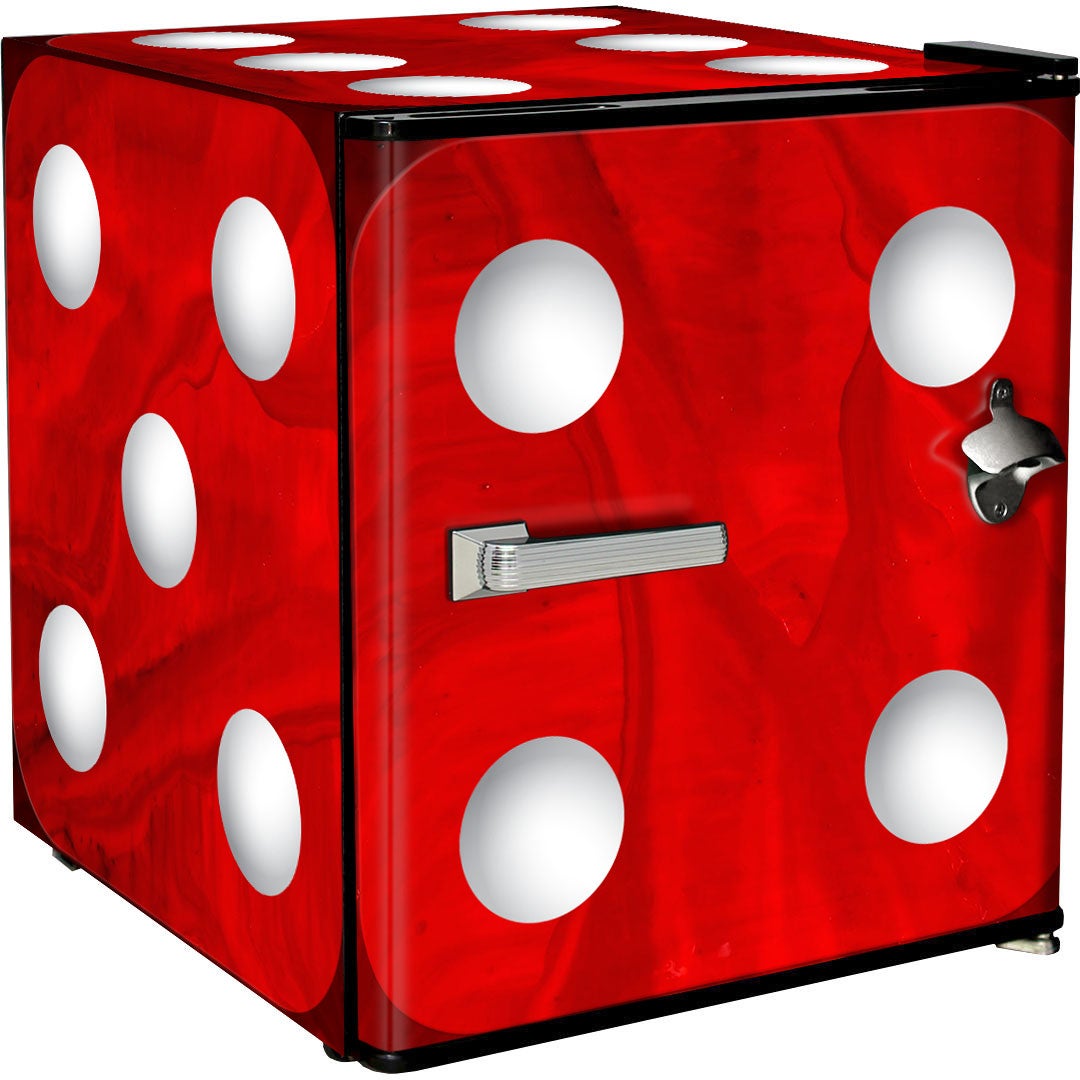 Retro Dice Design Mini Bar Fridge - A Great Gift Idea