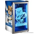 Rugby Bulldogs Triple Glazed Alfresco Bar Fridge With LED Strip Lights